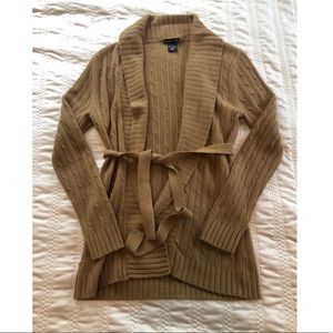 Camel Colored Cardigan